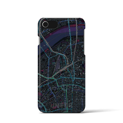 【梅田（大阪府）】地図柄iPhoneケース（バックカバータイプ）