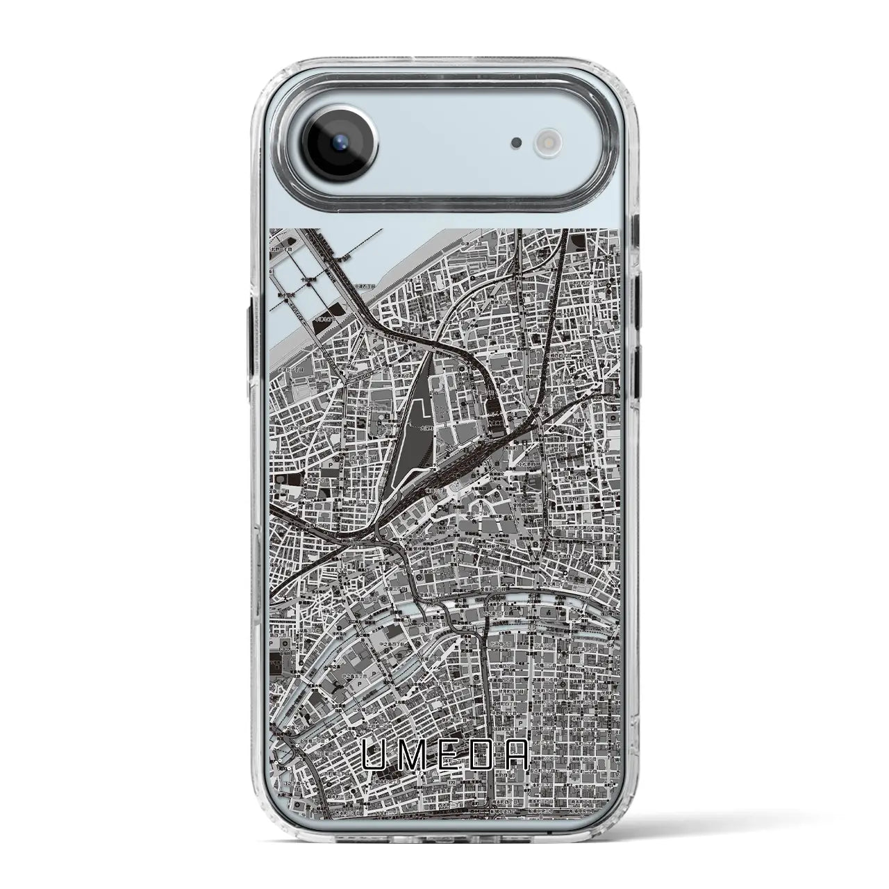 【梅田（大阪府）】地図柄iPhoneケース（MagSafeタイプ）