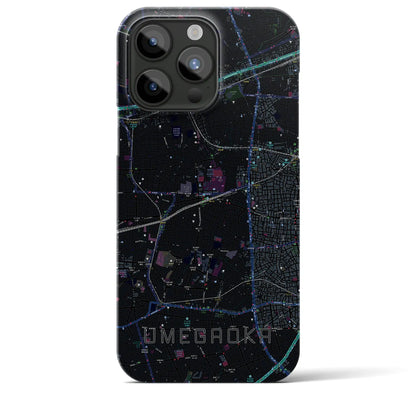 【梅ヶ丘（東京都）】地図柄iPhoneケース（バックカバータイプ）