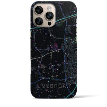 【梅ヶ丘（東京都）】地図柄iPhoneケース（バックカバータイプ）