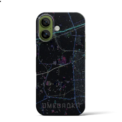 【梅ヶ丘（東京都）】地図柄iPhoneケース（バックカバータイプ）