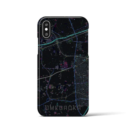 【梅ヶ丘（東京都）】地図柄iPhoneケース（バックカバータイプ）