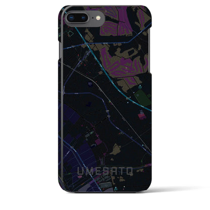 【梅郷（千葉県）】地図柄iPhoneケース（バックカバータイプ）