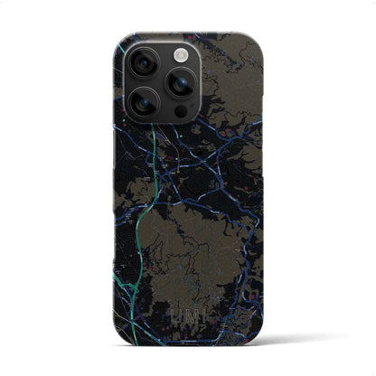 【宇美（福岡県）】地図柄iPhoneケース（バックカバータイプ）