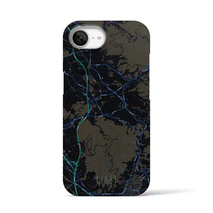 【宇美（福岡県）】地図柄iPhoneケース（バックカバータイプ）