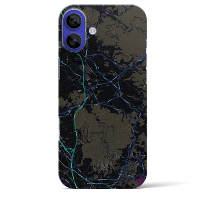 【宇美（福岡県）】地図柄iPhoneケース（バックカバータイプ）