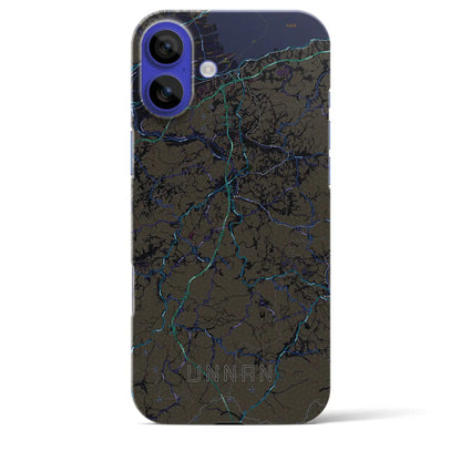 【雲南（島根県）】地図柄iPhoneケース（バックカバータイプ）