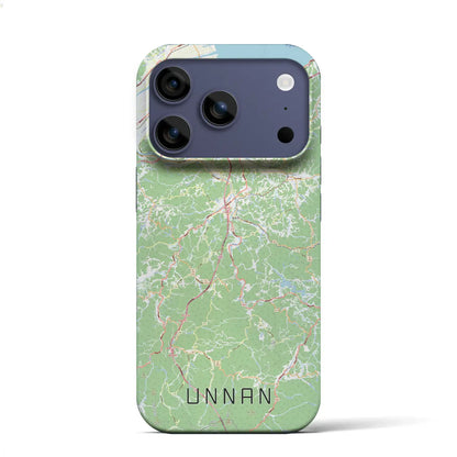 【雲南（島根県）】地図柄iPhoneケース（バックカバータイプ）