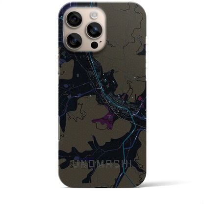 【卯之町（愛媛県）】地図柄iPhoneケース（バックカバータイプ）