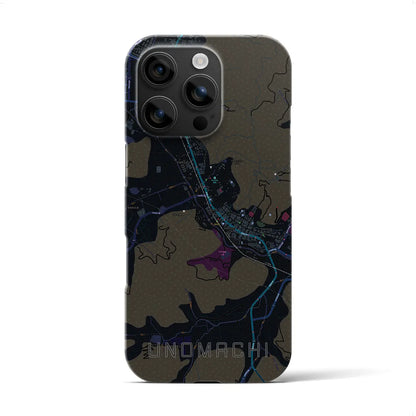 【卯之町（愛媛県）】地図柄iPhoneケース（バックカバータイプ）