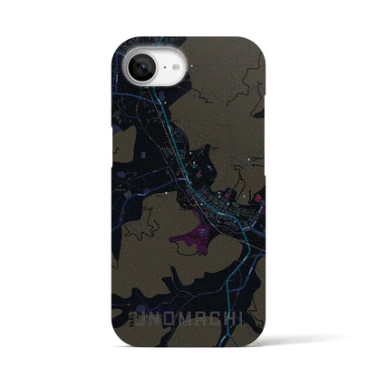 【卯之町（愛媛県）】地図柄iPhoneケース（バックカバータイプ）