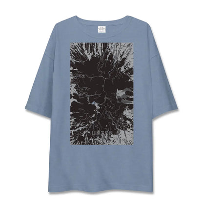 【雲仙（長崎県）】地図柄ビッグシルエットTシャツ