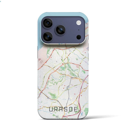 【浦添（沖縄県）】地図柄iPhoneケース（バックカバータイプ）