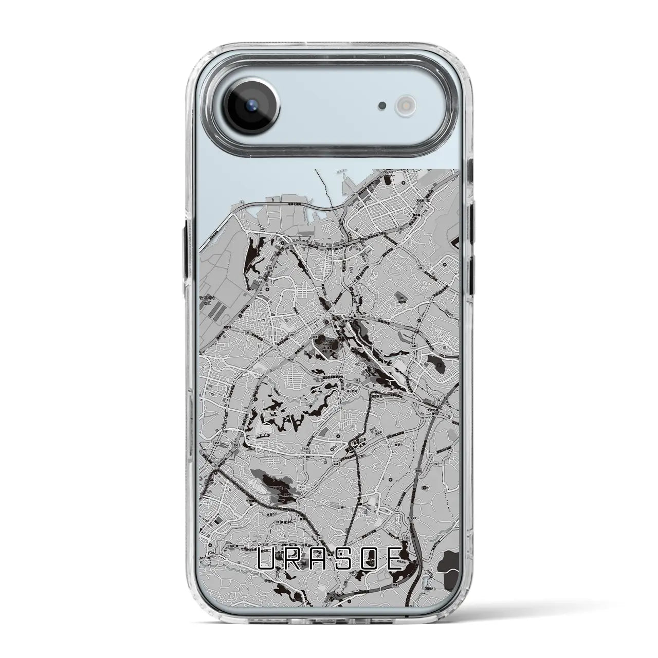 【浦添（沖縄県）】地図柄iPhoneケース（MagSafeタイプ）