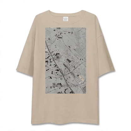 【浦和美園2（埼玉県）】地図柄ビッグシルエットTシャツ