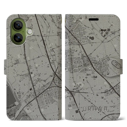 【浦和（埼玉県）】地図柄iPhoneケース（手帳タイプ）