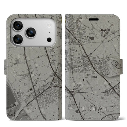 【浦和（埼玉県）】地図柄iPhoneケース（手帳タイプ）