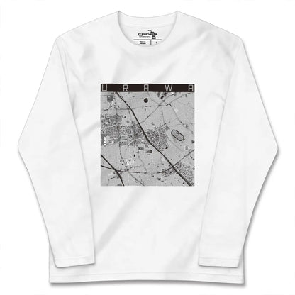 【浦和（埼玉県）】地図柄ロングスリーブTシャツ
