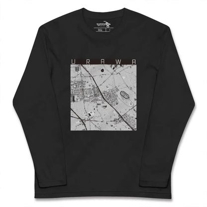 【浦和（埼玉県）】地図柄ロングスリーブTシャツ