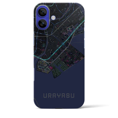 【浦安2（千葉県）】地図柄iPhoneケース（バックカバータイプ）