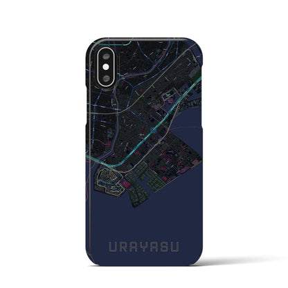 【浦安2（千葉県）】地図柄iPhoneケース（バックカバータイプ）