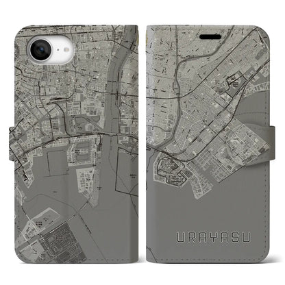 【浦安2（千葉県）】地図柄iPhoneケース（手帳タイプ）