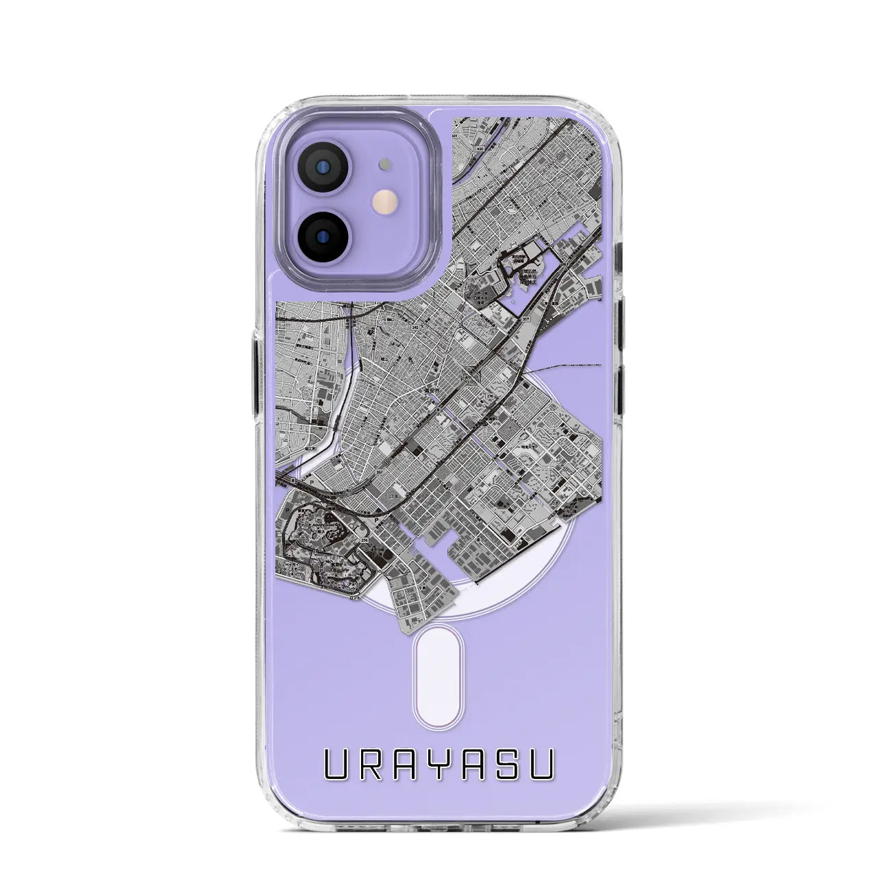 【浦安2（千葉県）】地図柄iPhoneケース（MagSafeタイプ）