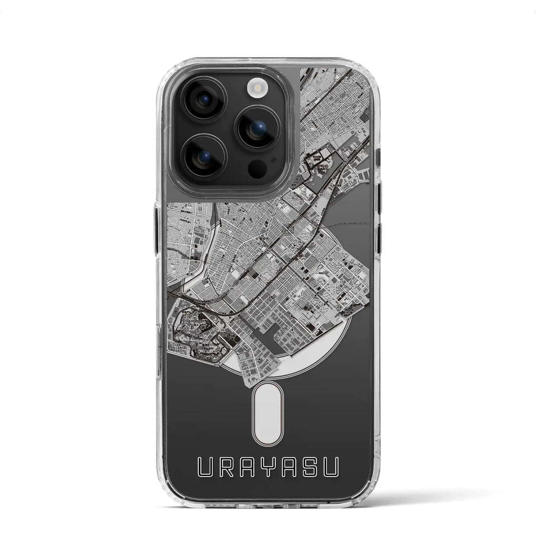 【浦安2（千葉県）】地図柄iPhoneケース（MagSafeタイプ）