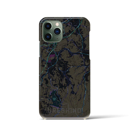 【嬉野（佐賀県）】地図柄iPhoneケース（バックカバータイプ）