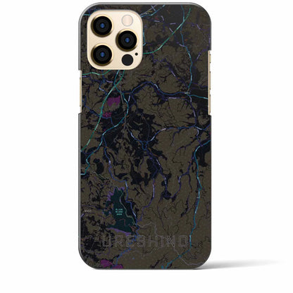 【嬉野（佐賀県）】地図柄iPhoneケース（バックカバータイプ）