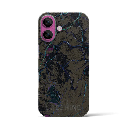 【嬉野（佐賀県）】地図柄iPhoneケース（バックカバータイプ）