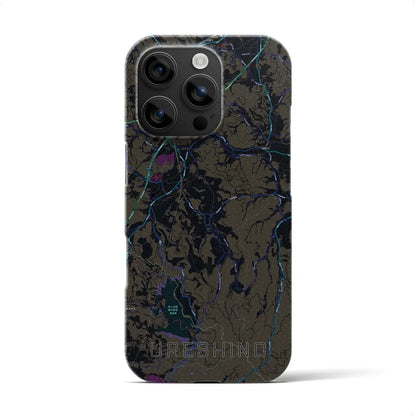 【嬉野（佐賀県）】地図柄iPhoneケース（バックカバータイプ）