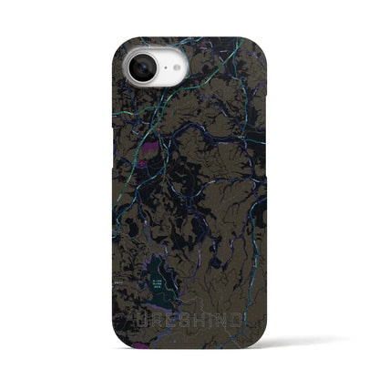 【嬉野（佐賀県）】地図柄iPhoneケース（バックカバータイプ）