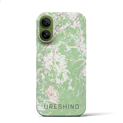 【嬉野（佐賀県）】地図柄iPhoneケース（バックカバータイプ）