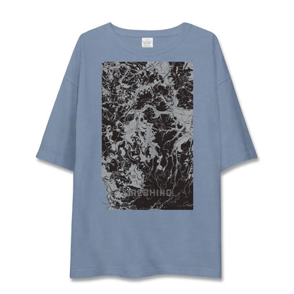 【嬉野（佐賀県）】地図柄ビッグシルエットTシャツ