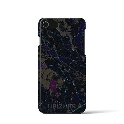 【瓜連（茨城県）】地図柄iPhoneケース（バックカバータイプ）