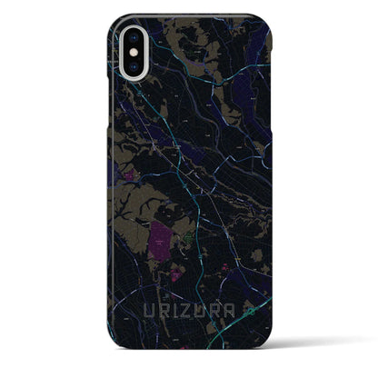 【瓜連（茨城県）】地図柄iPhoneケース（バックカバータイプ）