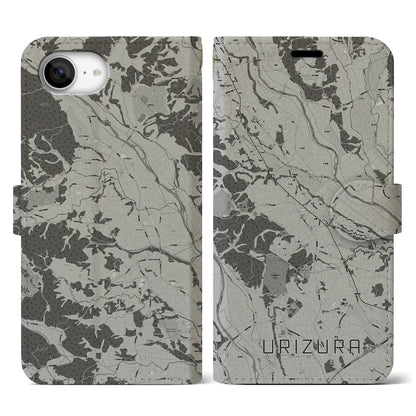 【瓜連（茨城県）】地図柄iPhoneケース（手帳タイプ）