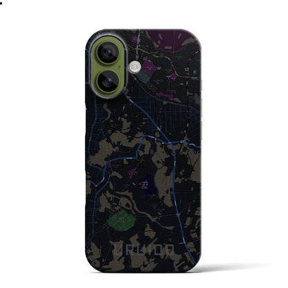 【潤井戸（千葉県）】地図柄iPhoneケース（バックカバータイプ）