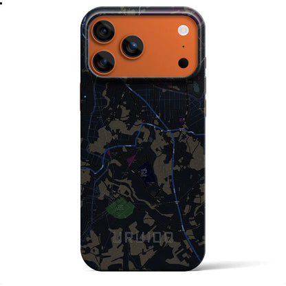 【潤井戸（千葉県）】地図柄iPhoneケース（バックカバータイプ）