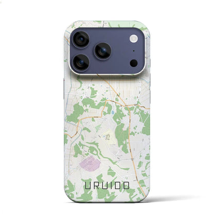 【潤井戸（千葉県）】地図柄iPhoneケース（バックカバータイプ）