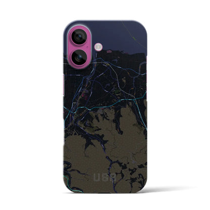 【宇佐（大分県）】地図柄iPhoneケース（バックカバータイプ）