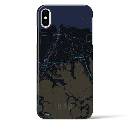 【宇佐（大分県）】地図柄iPhoneケース（バックカバータイプ）