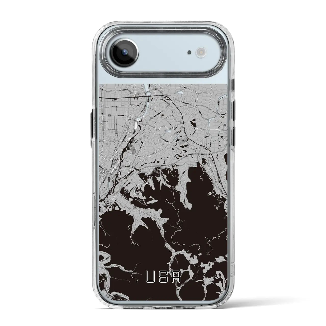 【宇佐（大分県）】地図柄iPhoneケース（MagSafeタイプ）