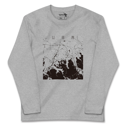 【宇佐（大分県）】地図柄ロングスリーブTシャツ