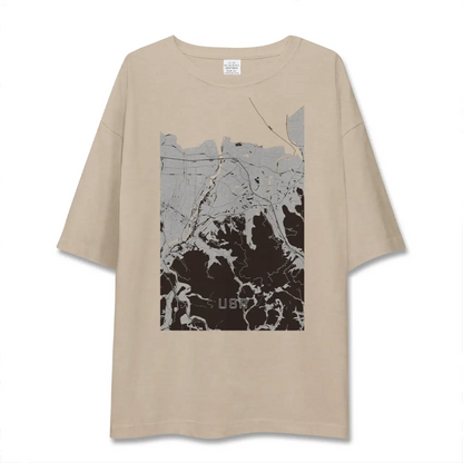 【宇佐（大分県）】地図柄ビッグシルエットTシャツ