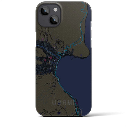 【宇佐美（静岡県）】地図柄iPhoneケース（バックカバータイプ）