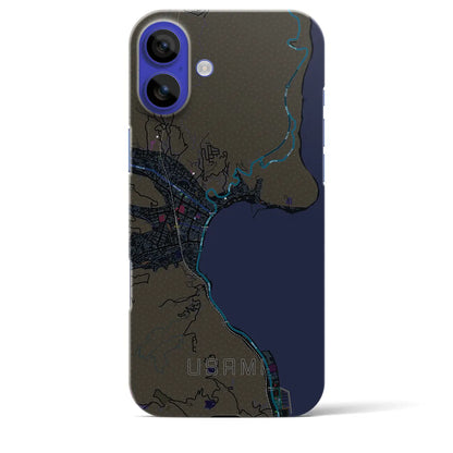 【宇佐美（静岡県）】地図柄iPhoneケース（バックカバータイプ）