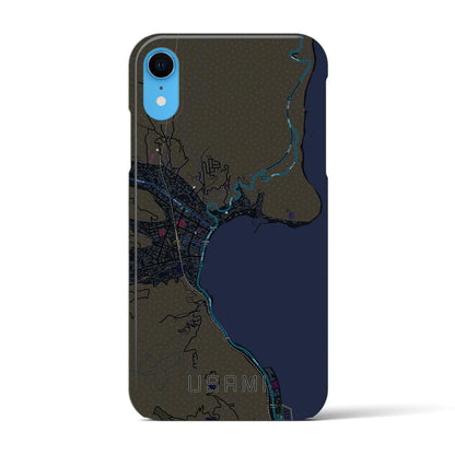 【宇佐美（静岡県）】地図柄iPhoneケース（バックカバータイプ）