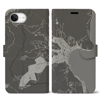 【宇佐美（静岡県）】地図柄iPhoneケース（手帳タイプ）